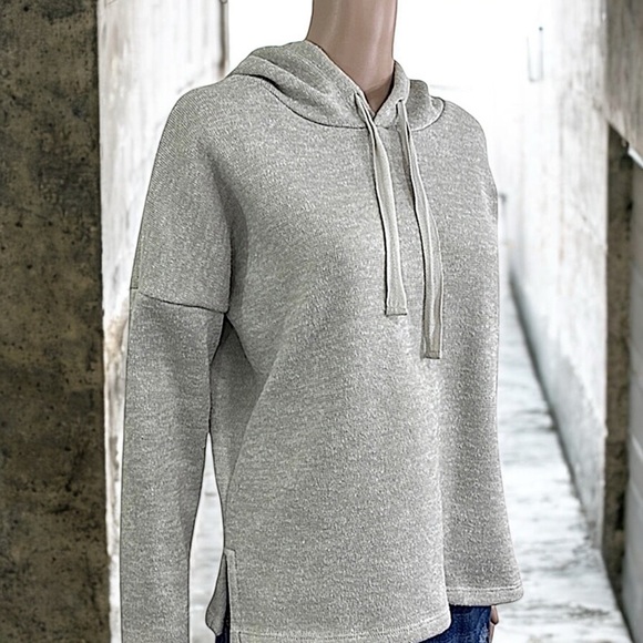 One ❤️ Clothing Oatmeal Fleece Oversized Dropped Shoulder Hoodie - Picture 16 of 16